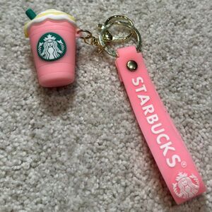 NWOT Starbucks Bearista Frappe Keychain